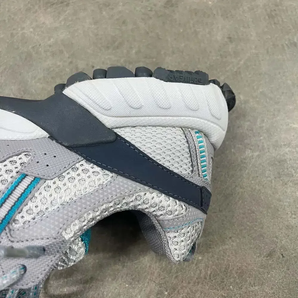 Adidas Kanadia TR Hiking Shoes Gray Blue Adiwear
